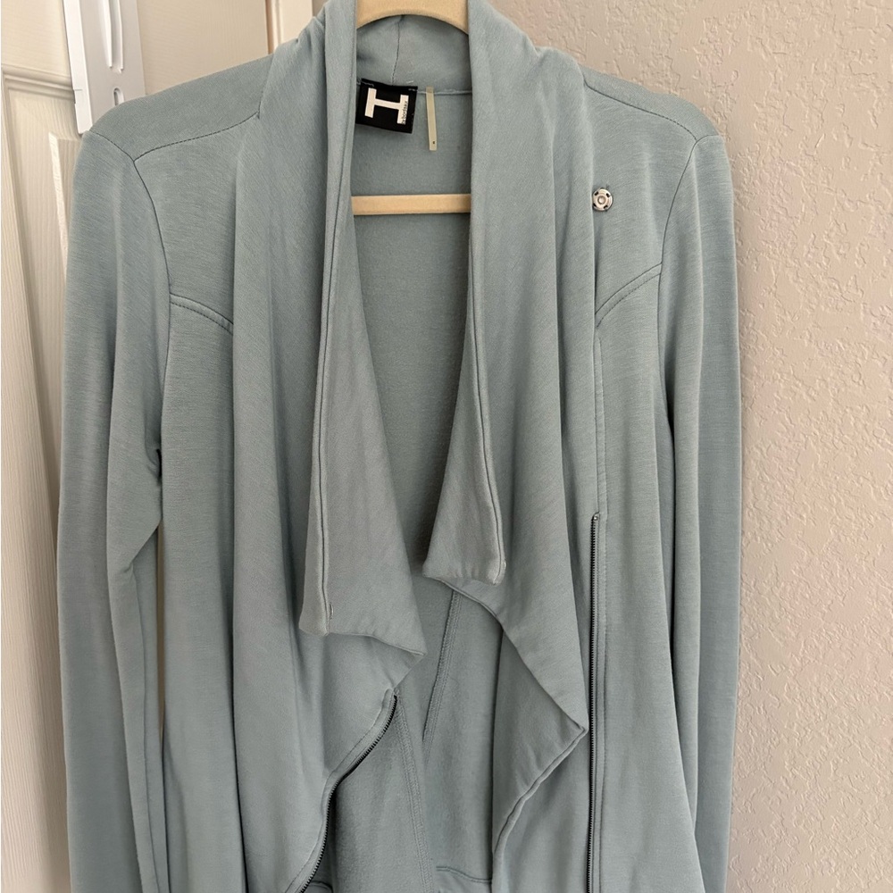 H by Halston Light Blue Cardigan